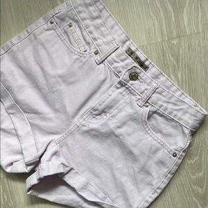 Denim&Co Soft Pink Jean Shorts